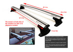 BRIGHTLINES Premium Roof Rack Cross Bars Compatible with 2012-2024 Honda CRV Without Roof Rails