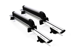 BRIGHTLINES Roof Rack Cross Bars Ski Rack Combo Compatible with Chevy Blazer 2019-2020 (Up to 4 Skis or 2 Snowboards) - ASG AUTO SPORTS