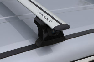 BRIGHTLINES Premium Roof Rack Cross Bars Compatible with 2016-2022 Honda Pilot Without Roof Rails