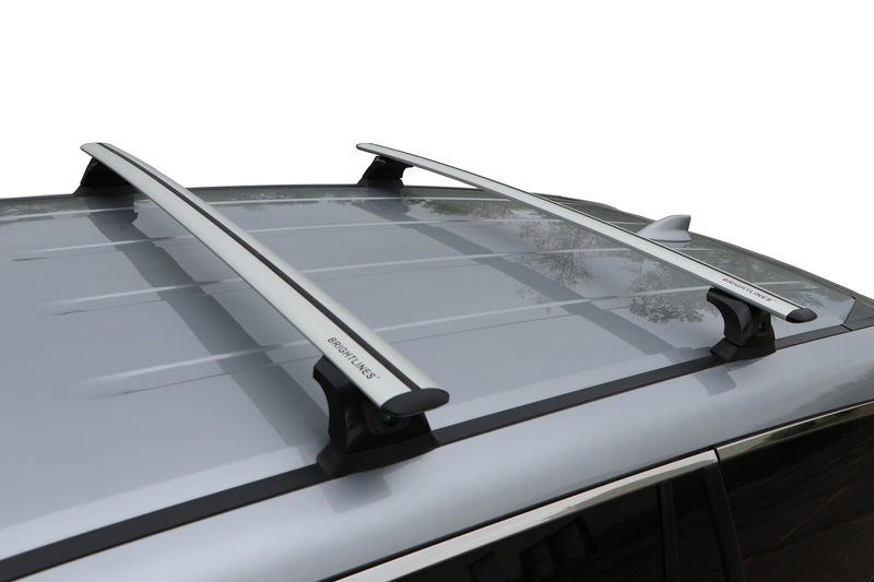 BRIGHTLINES Premium Roof Rack Cross Bars Compatible with 2016-2022 Honda Pilot & 2019-2024 Honda Passport 2017-2024 Honda Ridgeline WITHOUT Roof Side Rails