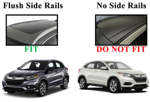 BRIGHTLINES Roof Rack Cross Bars Ski Rack Combo Compatible with Honda HRV 2016 2017 2018 2019 2020 2021 (Up to 4 Skis or 2 Snowboards)