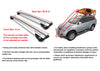 BRIGHTLINES Heavy Duty Anti-Theft Premium Aluminum Roof Bars Roof Rack Crossbars Compatible with Honda HRV 2016 2017 2018 2019 2020 2021 2022 - Exclusive From ASG Auto Sports