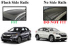 BRIGHTLINES Roof Rack Cross Bars Ski Rack Combo Compatible with Honda HRV 2016 2017 2018 2019 2020 2021 2022 (Up to 6 pairs Skis or 4 Snowboards)