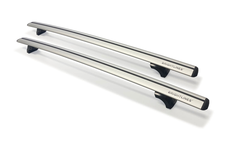 BRIGHTLINES Heavy Duty Anti-Theft Premium Aluminum Roof Bars Roof Rack Crossbars Compatible with 2017-2025 Audi Q7 - Exclusive from ASG Auto Sports