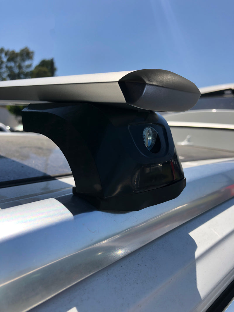 BRIGHTLINES Heavy Duty Anti-Theft Premium Aluminum Roof Bars Roof Rack Crossbars Compatible with 2017-2025 Audi Q7 - Exclusive from ASG Auto Sports