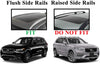 BRIGHTLINES Heavy Duty Anti-Theft Premium Aluminum Roof Bars Roof Rack Crossbars and Ski Rack Combo Compatible with 2019-2023 Audi Q3 Cross Bars (Up to 6 pairs of Skis or 4 Snowboards) - Exclusive From ASG Auto Sports