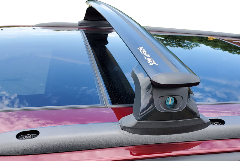 BRIGHTLINES Heavy Duty Anti-Theft Premium Aluminum Roof Bars Roof