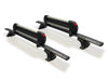 BrightLines Roof Rack Crossbars and Ski Rack Combo Compatible with 2011-2021 Jeep Grand Cherokee with Roof Black Moldings (Up to 4 Skis or 2 Snowboards)