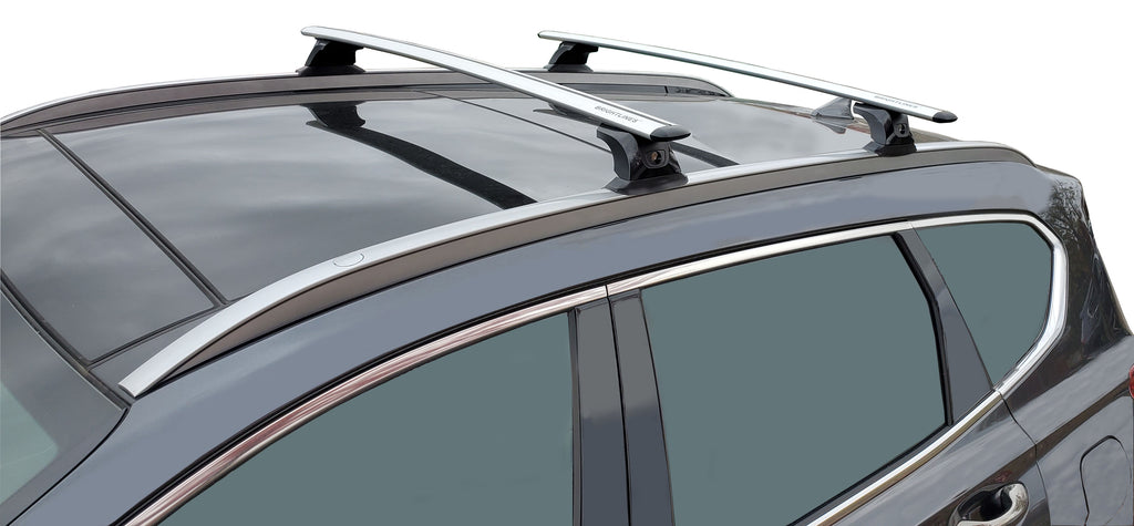 BRIGHTLINES Heavy Duty Anti-Theft Premium Aluminum Roof Bars Roof Rack Crossbars Compatible with Hyundai Santa Fe 2019-2023 for Kayak Luggage Ski Bike Carrier  - USED