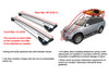 BRIGHTLINES Heavy Duty Anti-Theft Premium Aluminum Roof Bars Roof Rack Crossbars and Ski Rack Combo Compatible with 2019-2024 Audi Q3 Cross Bars - Exclusive From ASG Auto Sports