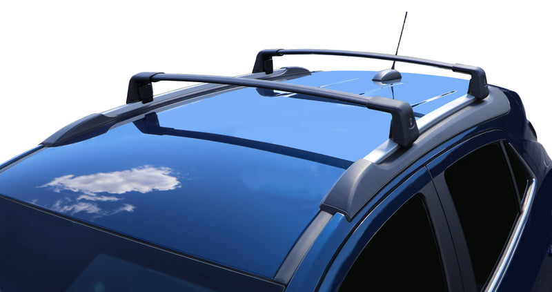BRIGHTLINES Anti Theft Crossbars Roof Racks Compatible with 2013-2020 Buick Encore for Kayak Luggage ski Bike Carrier - Exclusive from ASG Auto Sports