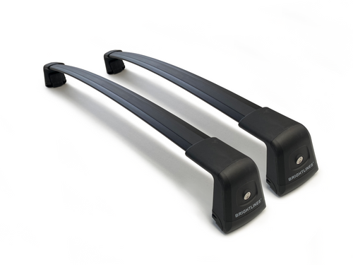 BRIGHTLINES Heavy Duty Anti-Theft Crossbars Roof Racks Compatible with 2020-2025 Ford Escape for Kayak Luggage Ski Bike Carrier ( Including Models with panoramic sunroof) - Exclusive from ASG Auto Sports