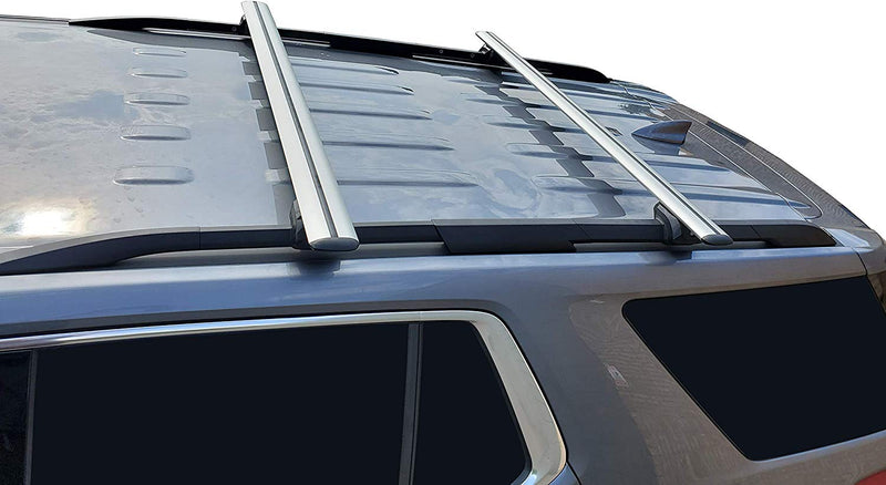 BRIGHTLINES Heavy Duty Anti-Theft Premium Aluminum Roof Bars Roof Rack Crossbars Compatible with Chevy Traverse 2018-2023 - Exclusive from ASG Auto Sports