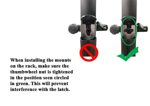 BrightLines Lockable Steel Roof Rack Crossbars Ski Rack Combo Compatible with Infiniti FX35 2003-2012