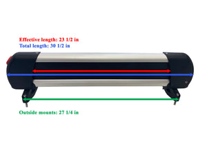 BrightLines Aero Roof Rack Crossbars Ski Rack Combo Compatible with Jeep Renegade 2015-2023