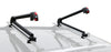 BRIGHTLINES Heavy Duty Anti-Theft Crossbars Roof Racks & Ski Rack Combo Compatible with 2020-2024 Ford Escape (Up to 6 pairs Skis or 4 Snowboards) - Including Models with panoramic sunroof - Exclusive from ASG Auto Sports