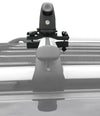 BrightLines Roof Racks Crossbars Ski Rack Combo Compatible with Saturn Vue 2008-2010 (Up to 4 Skis or 2 Snowboards)