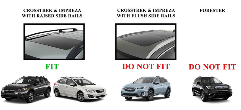 2020 crosstrek crossbars best sale