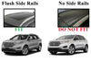 BRIGHTLINES Roof Rack Cross Bars Ski Rack Combo Compatible with Ford Edge 2015-2023 (Up to 6 pairs of skis or 4 snowboards) (NOT for Panoramic sunroof) - Exclusive from ASG Auto Sports