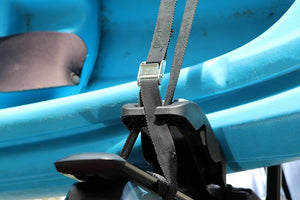 BRIGHTLINES Premium Double Folding Kayak Roof Rack (Set of 2 Double Folding Kayak, Canoe, SUP Carriers)