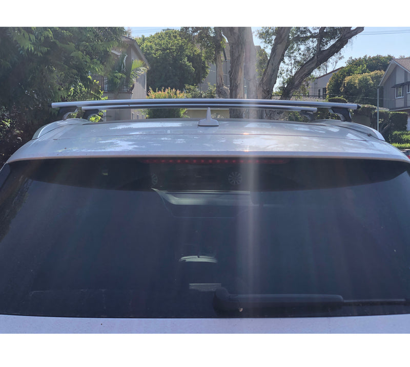 BRIGHTLINES Heavy Duty Anti-Theft Premium Aluminum Roof Bars Roof Rack Crossbars Compatible with 2017-2025 Audi Q7 - Exclusive from ASG Auto Sports
