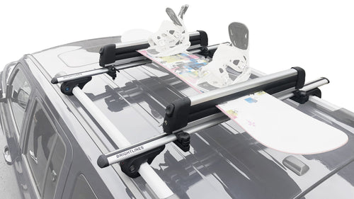 BrightLines Jeep Grand Cherokee Roof Racks Cross Bars Ski Rack Combo 1999-2010 - ASG AUTO SPORTS