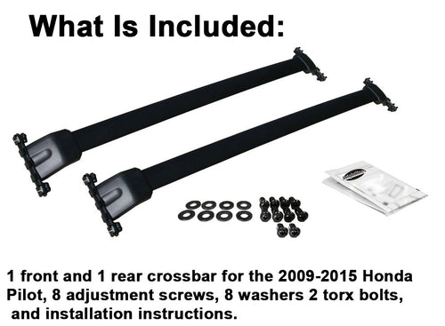 BrightLines Roof Rack Crossbars Replacement For Honda Pilot 2009-2015-Used - ASG AUTO SPORTS