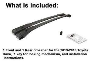 BrightLines Roof Rack Crossbars Replacement for Toyota RAV4 2013-2018 - ASG AUTO SPORTS
